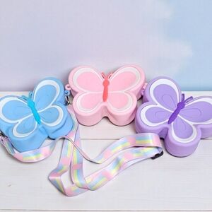 NWT Butterfly Pop It Fidget Silicone Crossbody Bags - PICK YOUR COLOR!